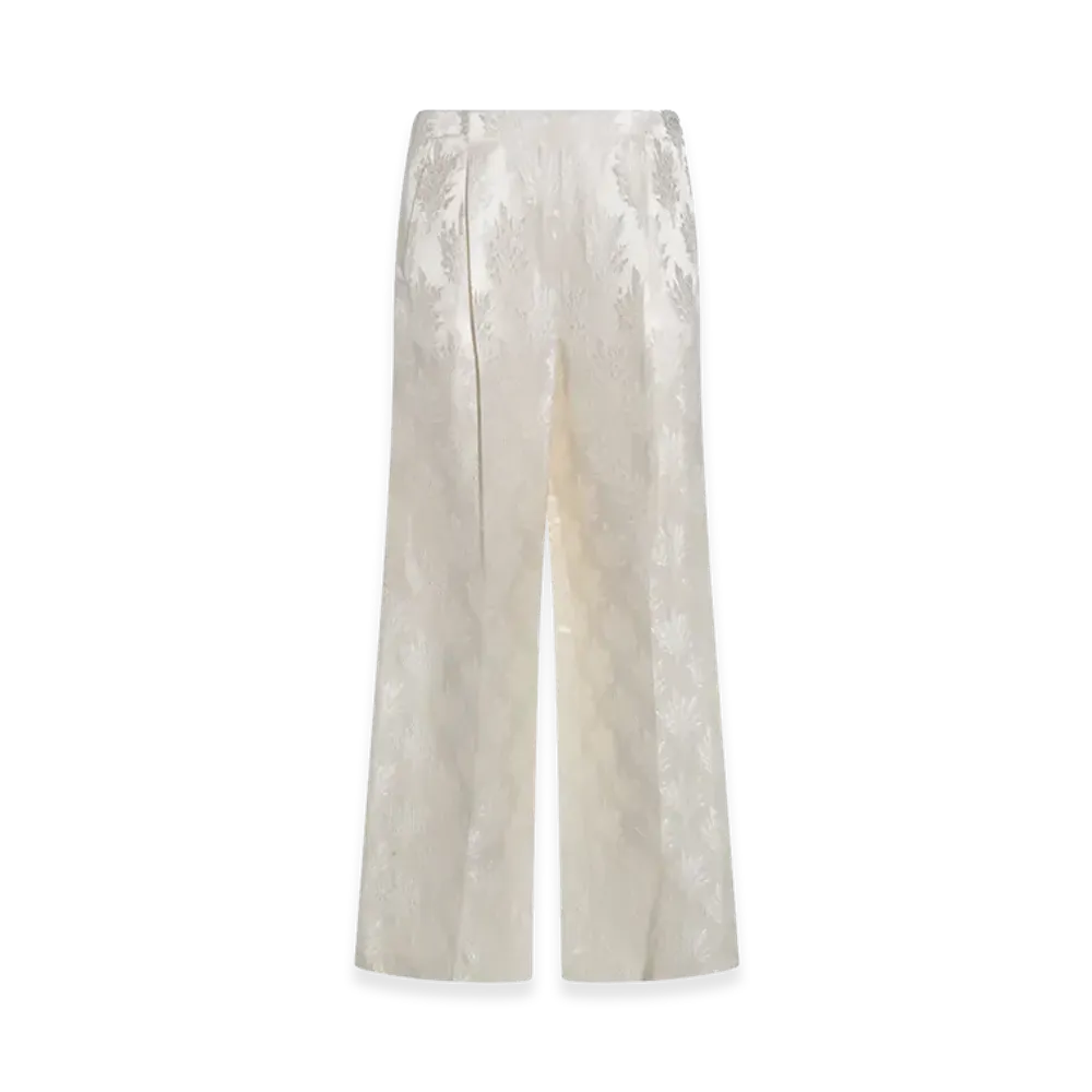 FENDI Women's Bouquet Pants "White"