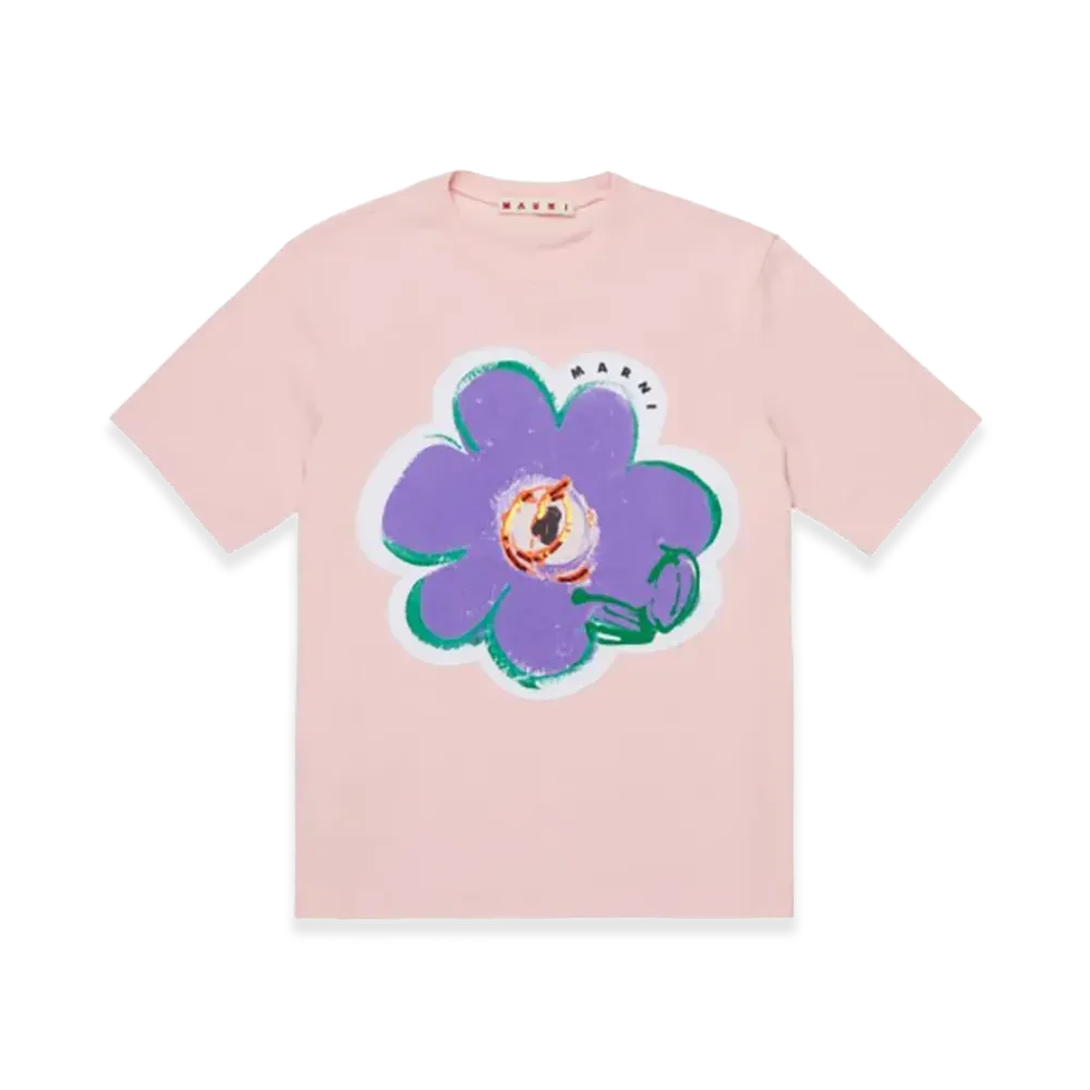 MARNI Kids T-Shirts "Pink"