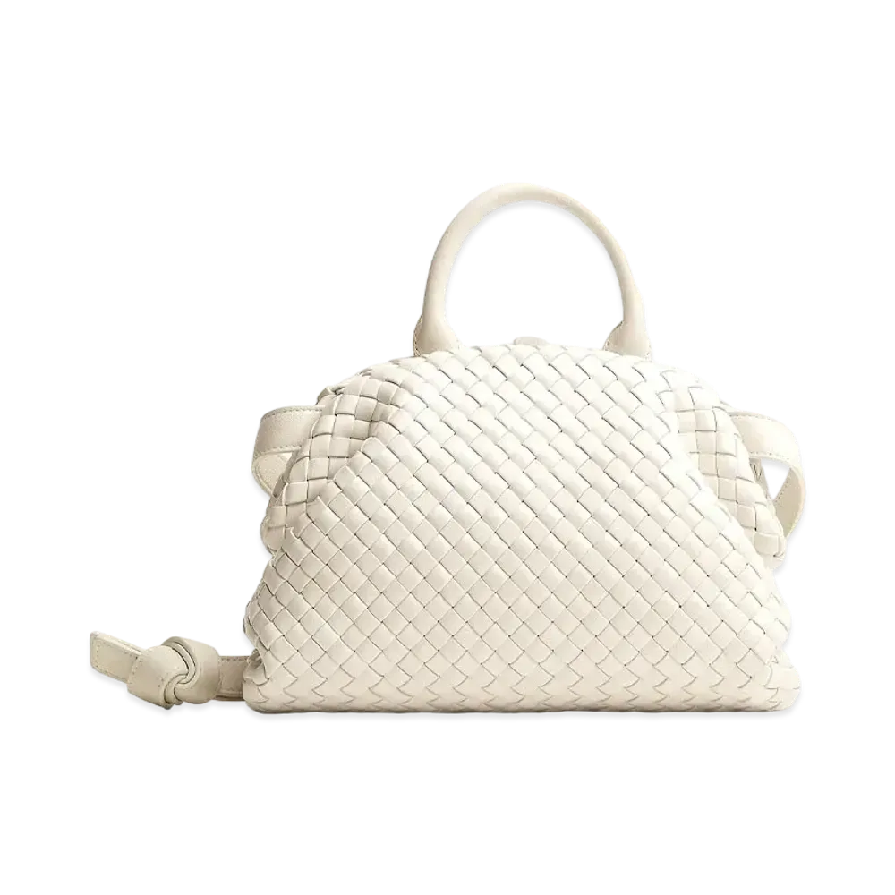 Bottega Veneta Handle "Chalk"