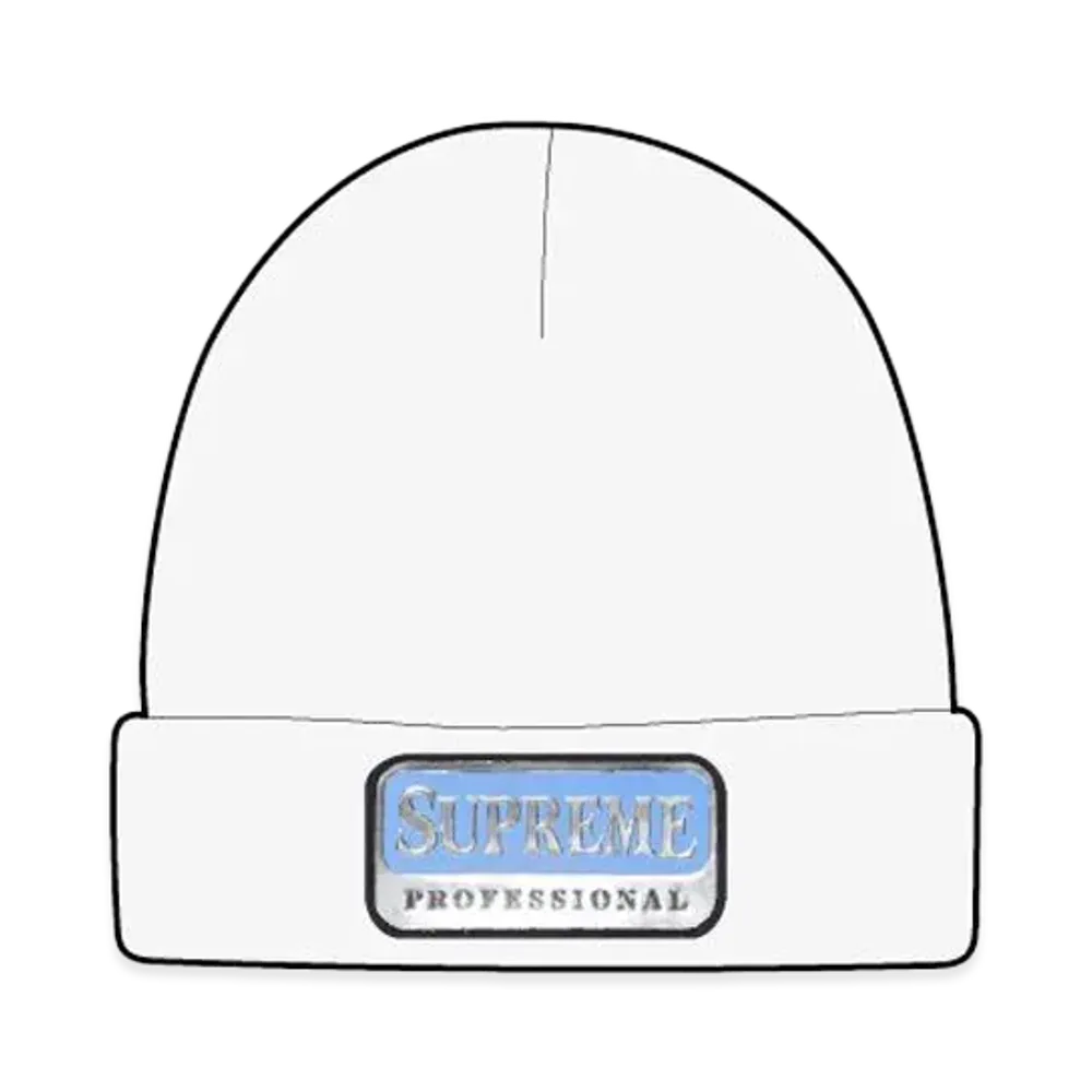 Supreme Professional Beanie "White" (24FW)