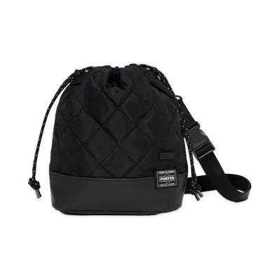 PORTER x JJJJound Drawstring Bag "Black"