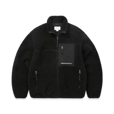 thisisneverthat SP Sherpa Fleece Jacket "Black"