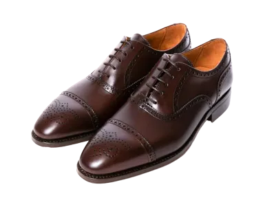 Berwick Semi Brogue HO915 Smooth "Dark Brown" 5231VELEDB Slim