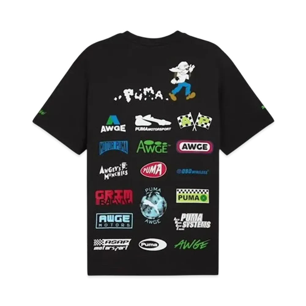 PUMA x A$AP ROCKY Unisex Pocket Short Sleeve T-Shirt "Puma Black"