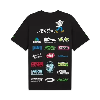 PUMA x A$AP ROCKY Unisex Pocket Short Sleeve T-Shirt "Puma Black"