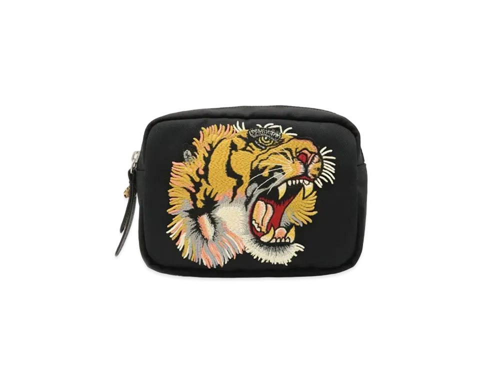 GUCCI Belt Bag Tiger Nylon "Black"