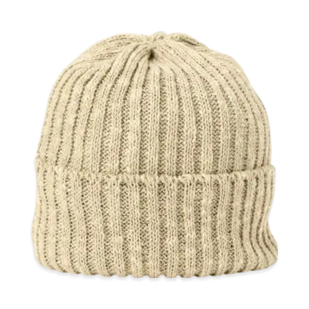 BEAMS Watch Cap Linen "Yellow"