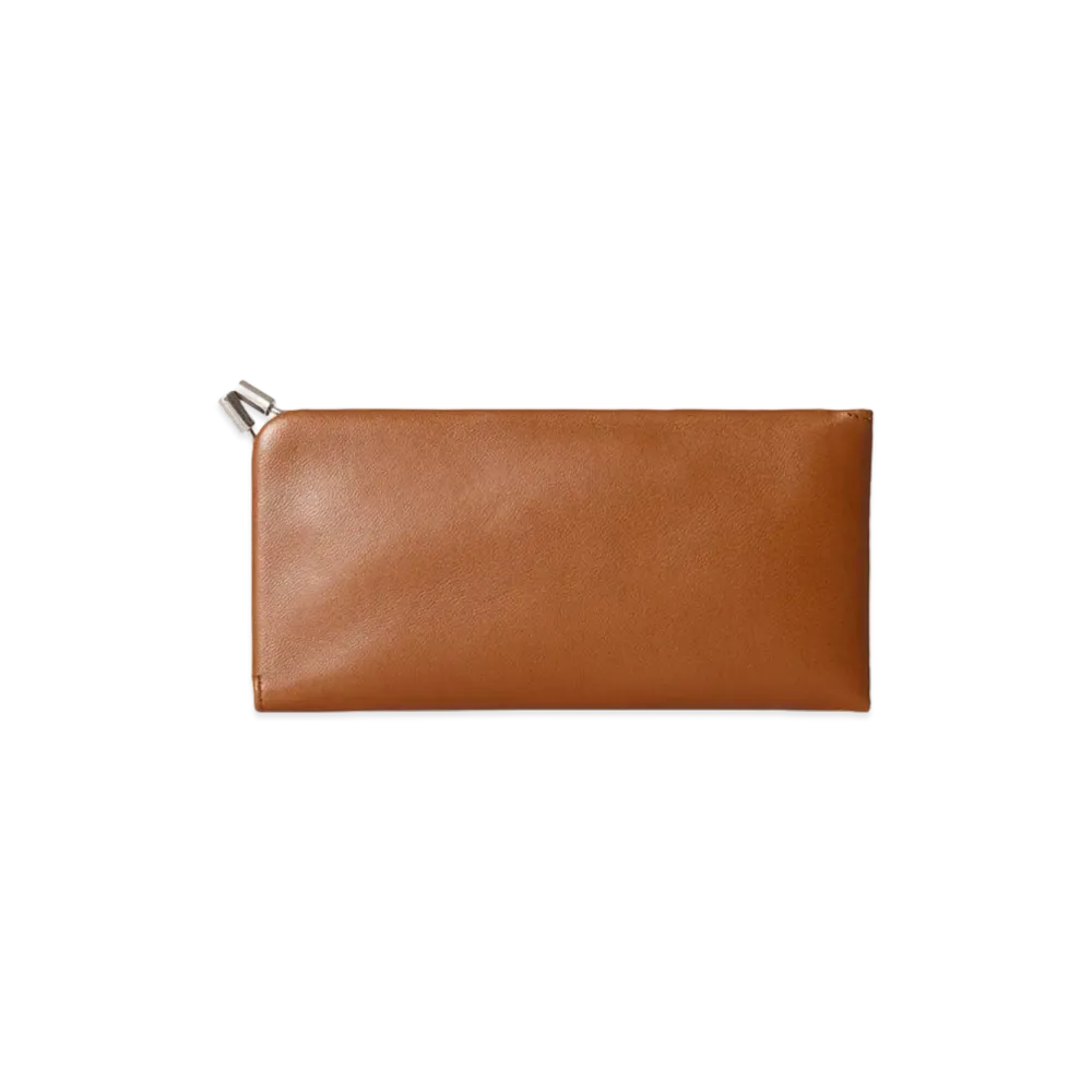 The Row Women's Clasp Leather Case "Leather"