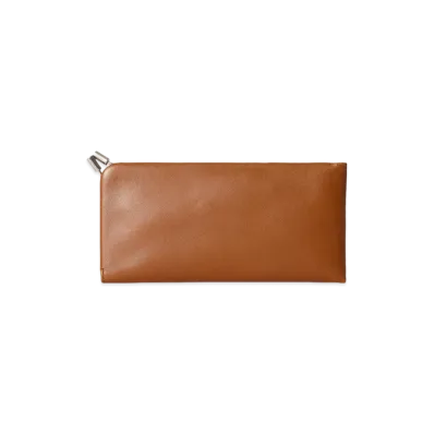 The Row Women's Clasp Leather Case "Leather"