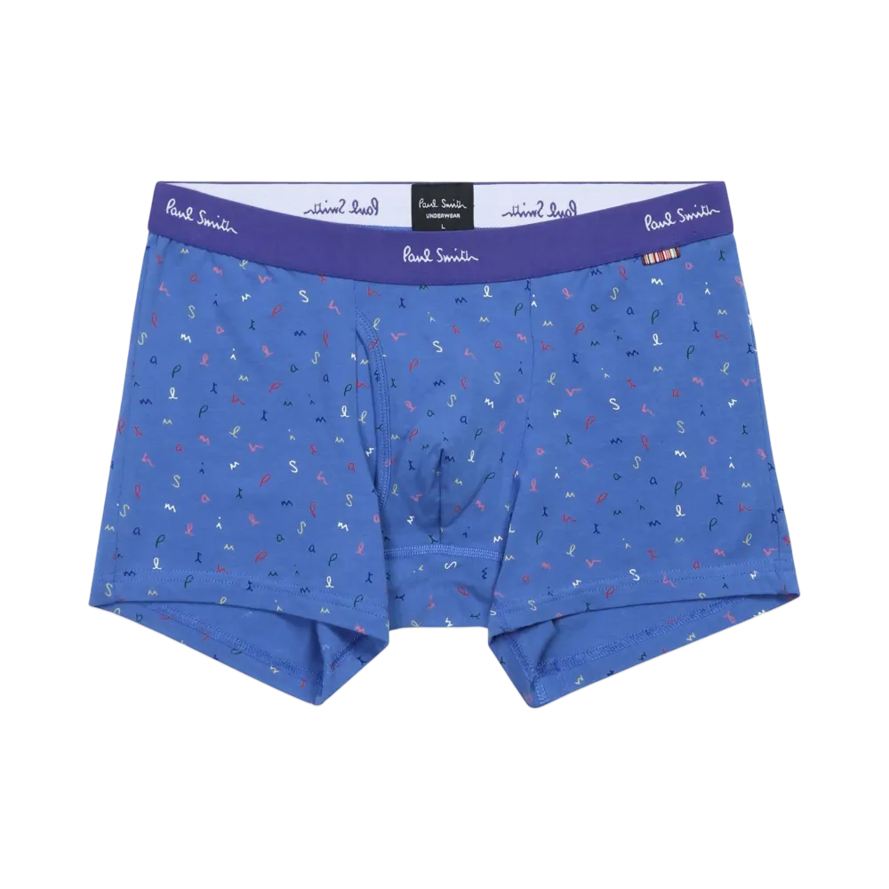 Paul Smith Gary Letters Boxer Shorts "Blue"