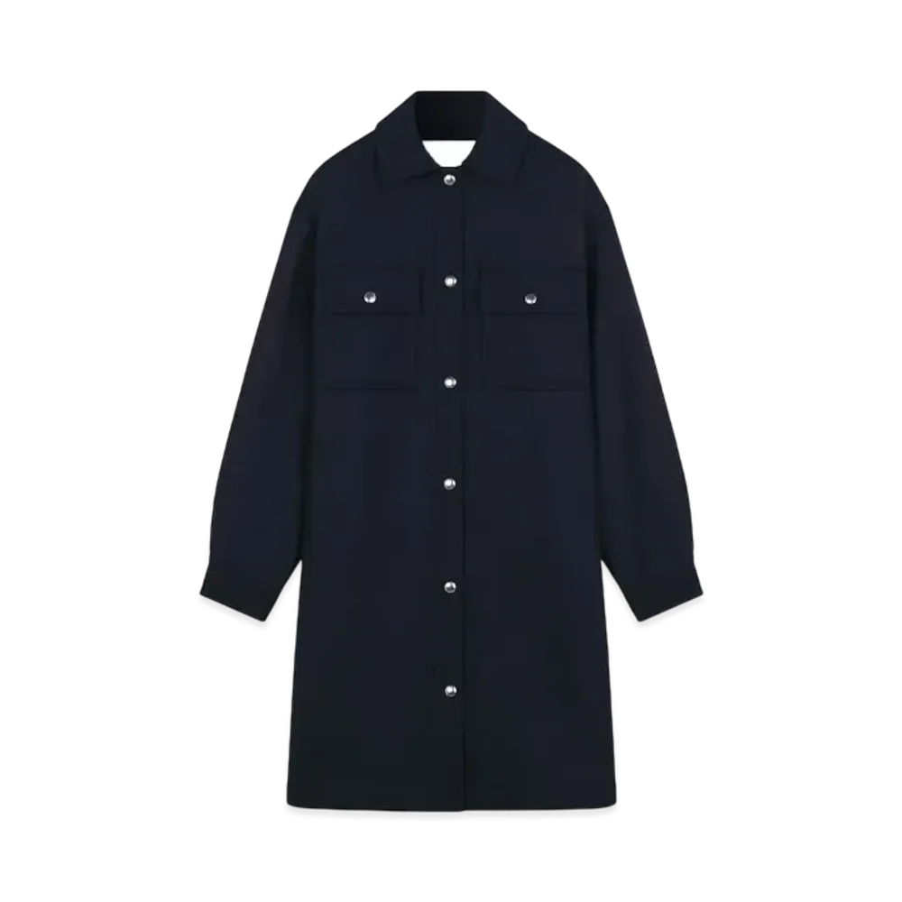 Maison Kitsune Workwear Coats "Navy"