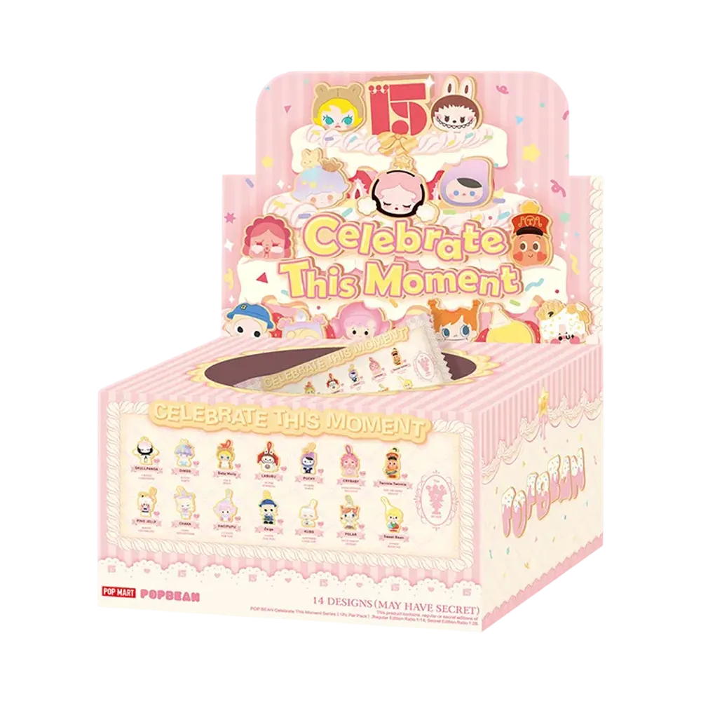 POP MART POP BEAN Celebrate This Moment Series(1Pc Per Pack) [Assortment Box]
