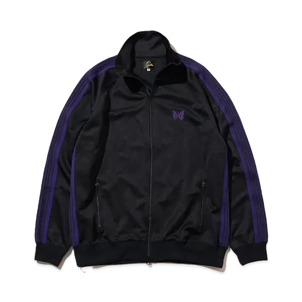 Needles FREAK'S STORE Track Jacket - Poly Smooth "Black"