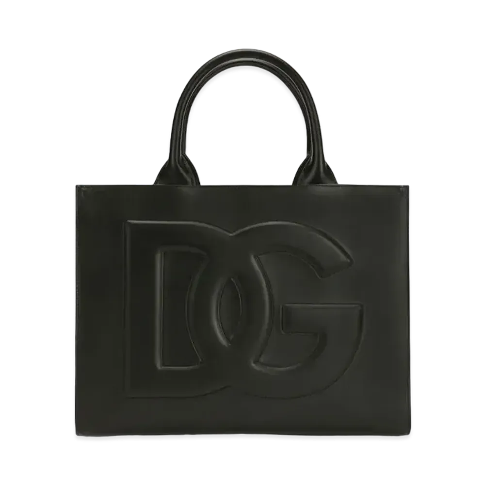 Dolce&Gabbana DG Daily Shopping Bag Small Calfskin "Black"