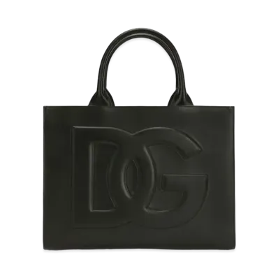 Dolce&Gabbana DG Daily Shopping Bag Small Calfskin "Black"