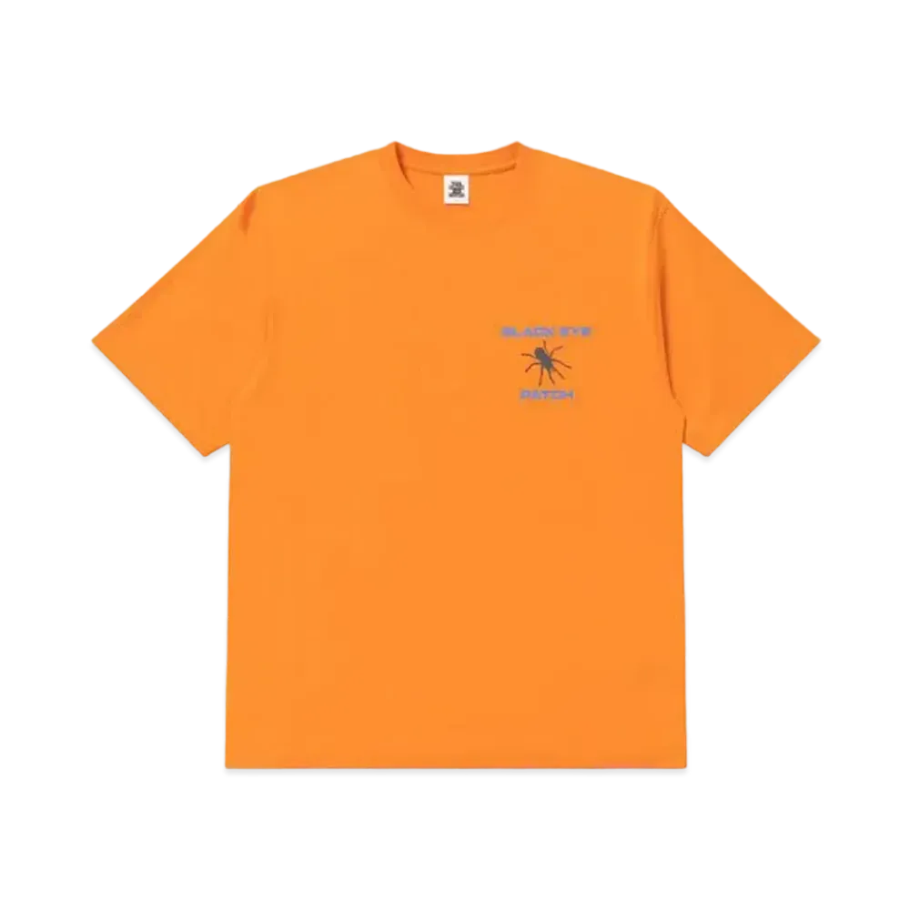 BlackEyePatch Spider Web Tee "Orange"