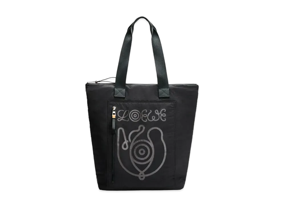 LOEWE Shopper In Recycled Nylon "Black"