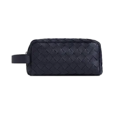 Bottega Veneta Intrecciato Travel Pouch "Nocturnal"
