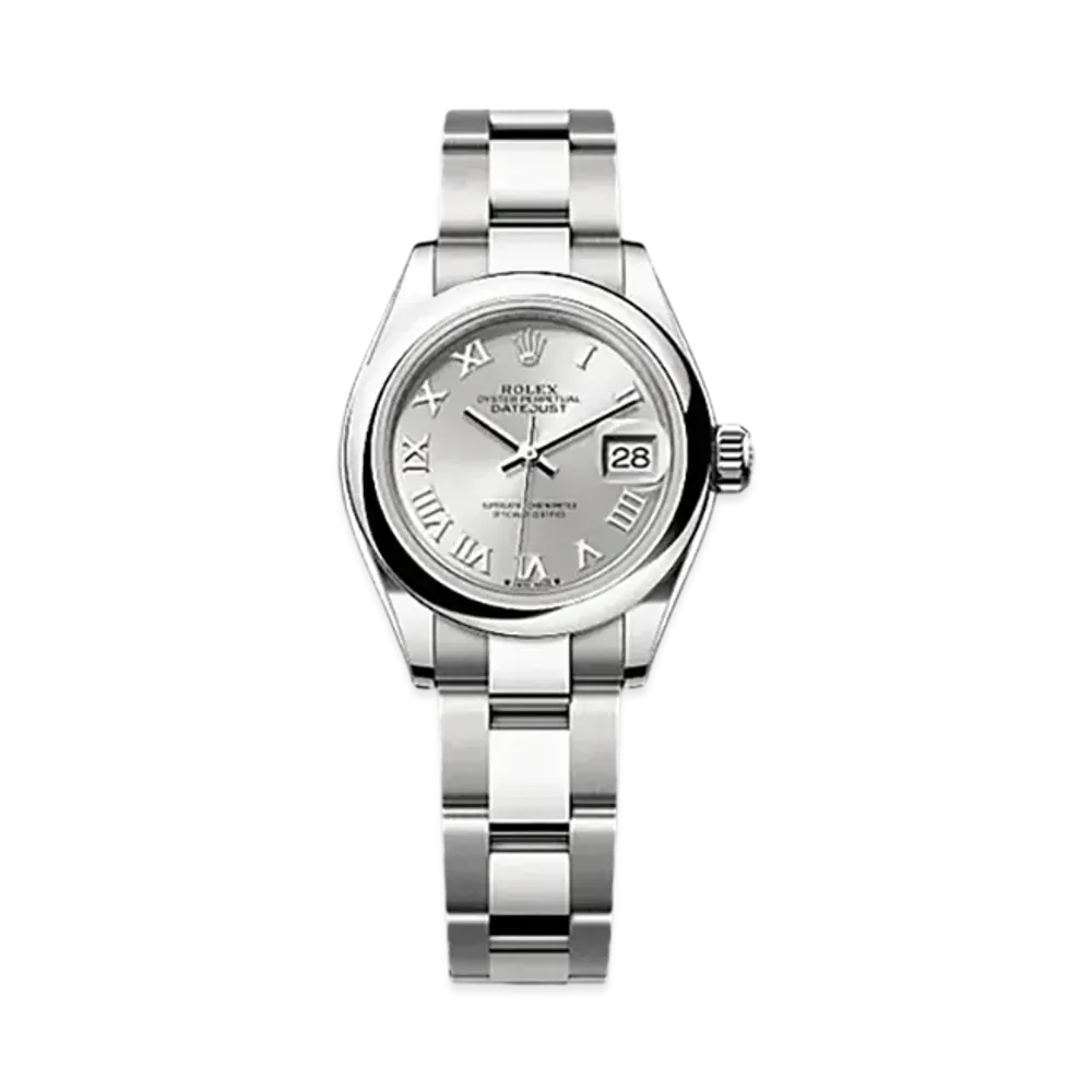 ROLEX Lady-Datejust Oystersteel "Grey"