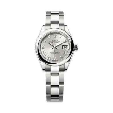 ROLEX Lady-Datejust Oystersteel "Grey"