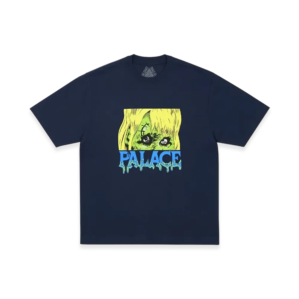 PALACE Ghoul T-Shirt "Navy"