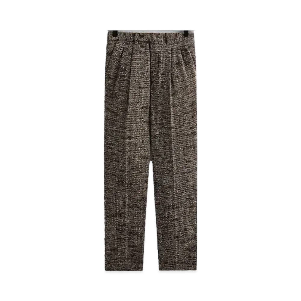 Kith &Kin Tweed Kylan Pleated Trouser "Theory"