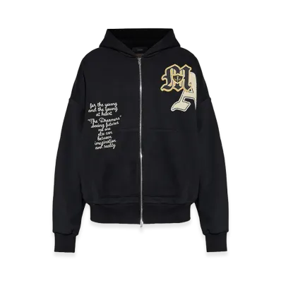 AMIRI Zip Hoodie "Black"
