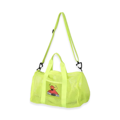 WIND AND SEA x Toy Machine Mesh Drum Bag "Yellow"