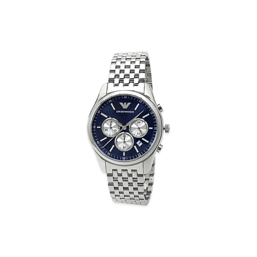 EMPORIO ARMANI Watch Chronograph "Blue"