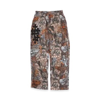 Chrome Hearts x Nike x Drake NOCTA Leather Cross Patch Sweatpants "Multi"