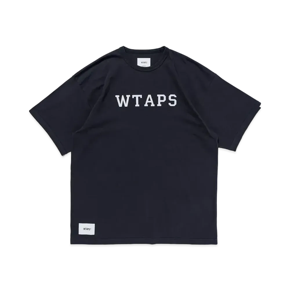 WTAPS Academy / SS / Cotton. College "Navy"