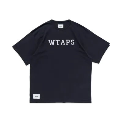 WTAPS Academy / SS / Cotton. College "Navy"