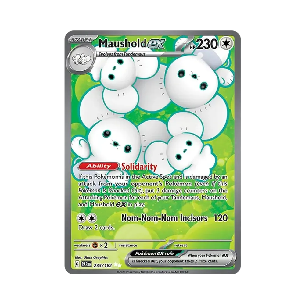 イッカネズミex UR [PAR EN 233/182]【英語版】(スカーレット&バイオレット「パラドックスリフト」)