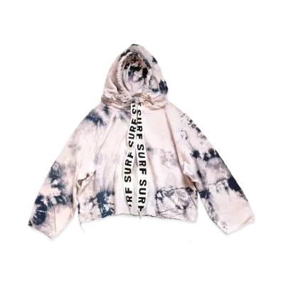 KAPITAL BACK HAIR NAMS FOOD SWEAT (ASHBURY DIE) "QuinityPurple"