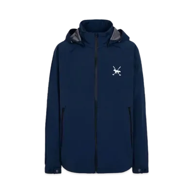 Maison Kitsune Golf Profile Fox Rain Jacket "Navy"