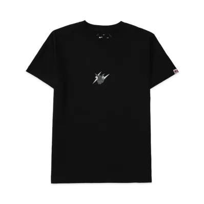 FRAGMENT x POKEMON THUNDERBOLT PROJECT LOGO_A TEE "Black"