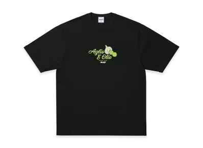 PALACE Aglio E Olio Ringer T Shirt "Black"