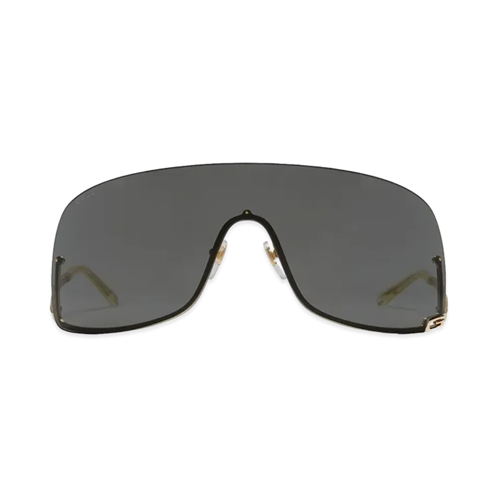 GUCCI Mask Sunglasses "Gold"