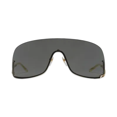 GUCCI Mask Sunglasses "Gold"