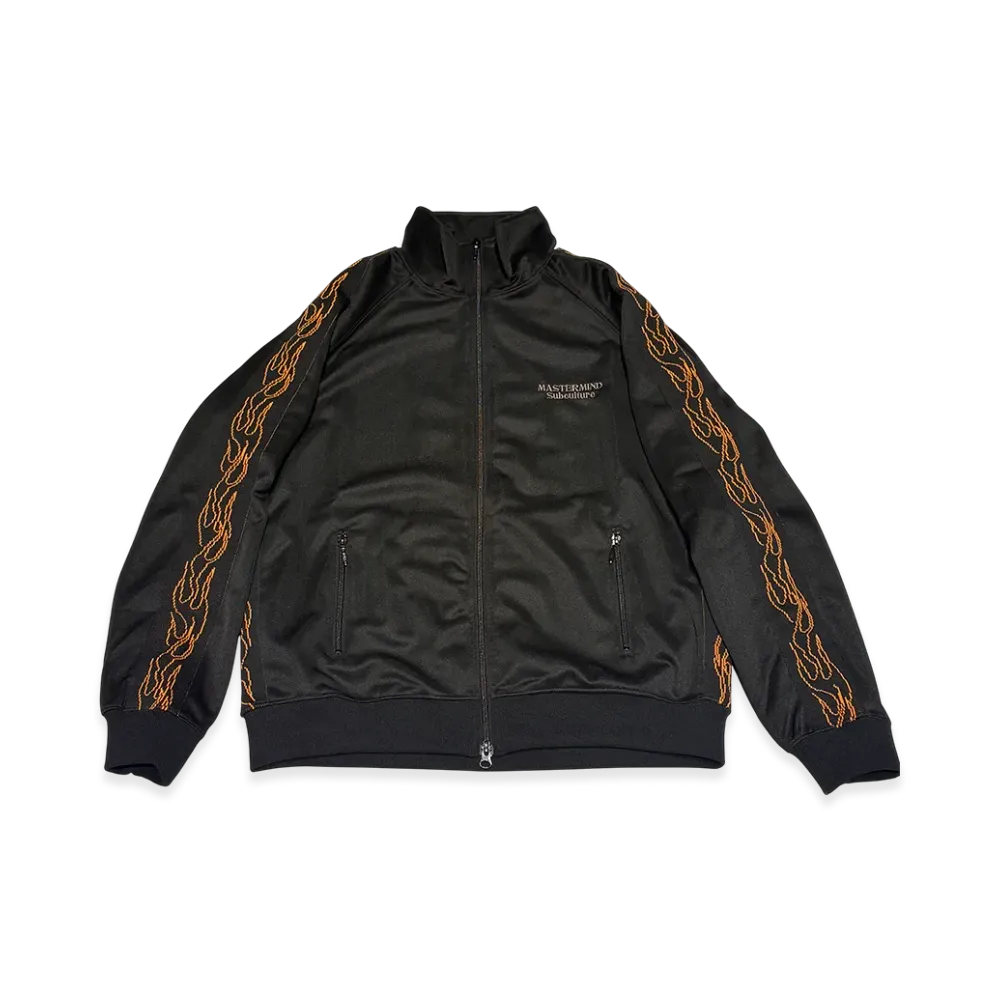 SubCulture x Mastermind World Track Jacket Flame "Black"