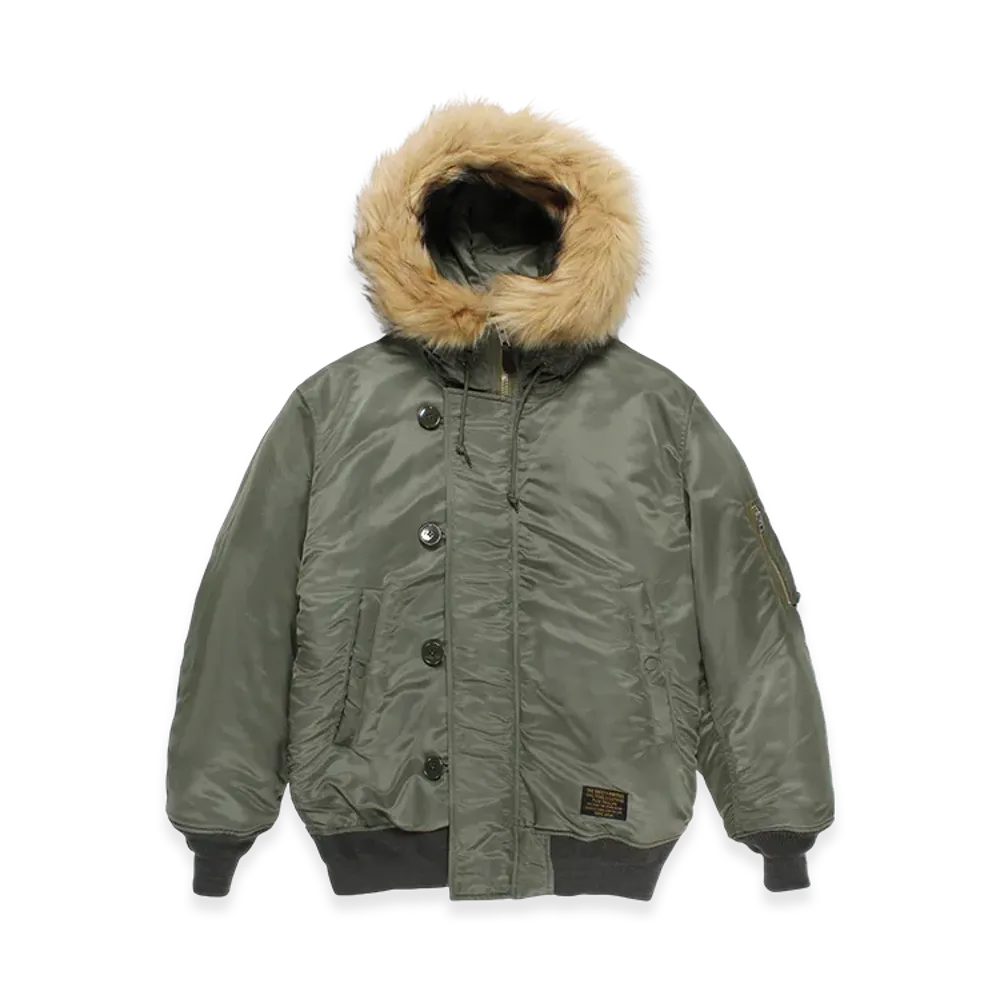 WACKO MARIA N2-B Flight Jacket "Khaki"