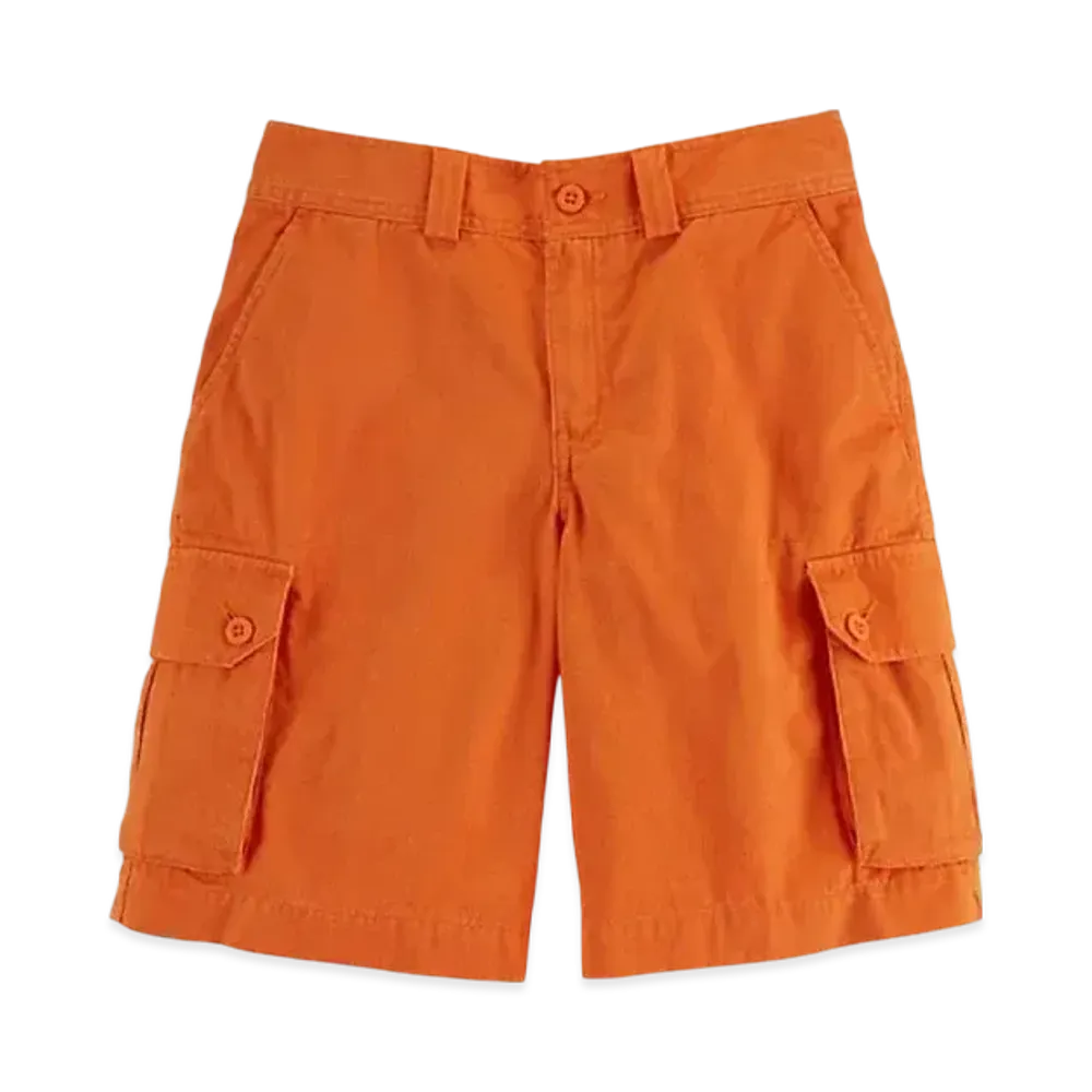 Polo Ralph Lauren Kids Cotton New Gellar Cargo Short "Orange"