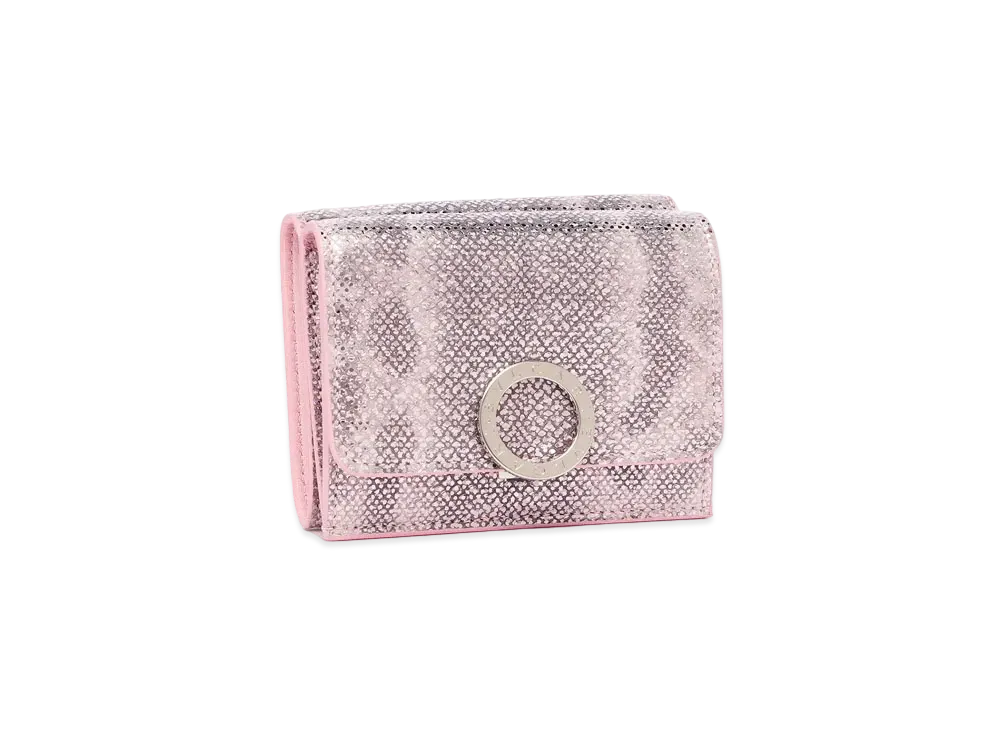 BVLGARI BVLGARI Trifold Wallet "Pink"