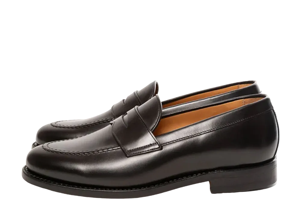 Berwick Coin Loafer HO262 Box Calf "Black" 5260BCJRBK