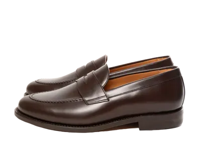 Berwick Coin Loafer HO262 Box Calf "Dark Brown" 5260BCJRDB