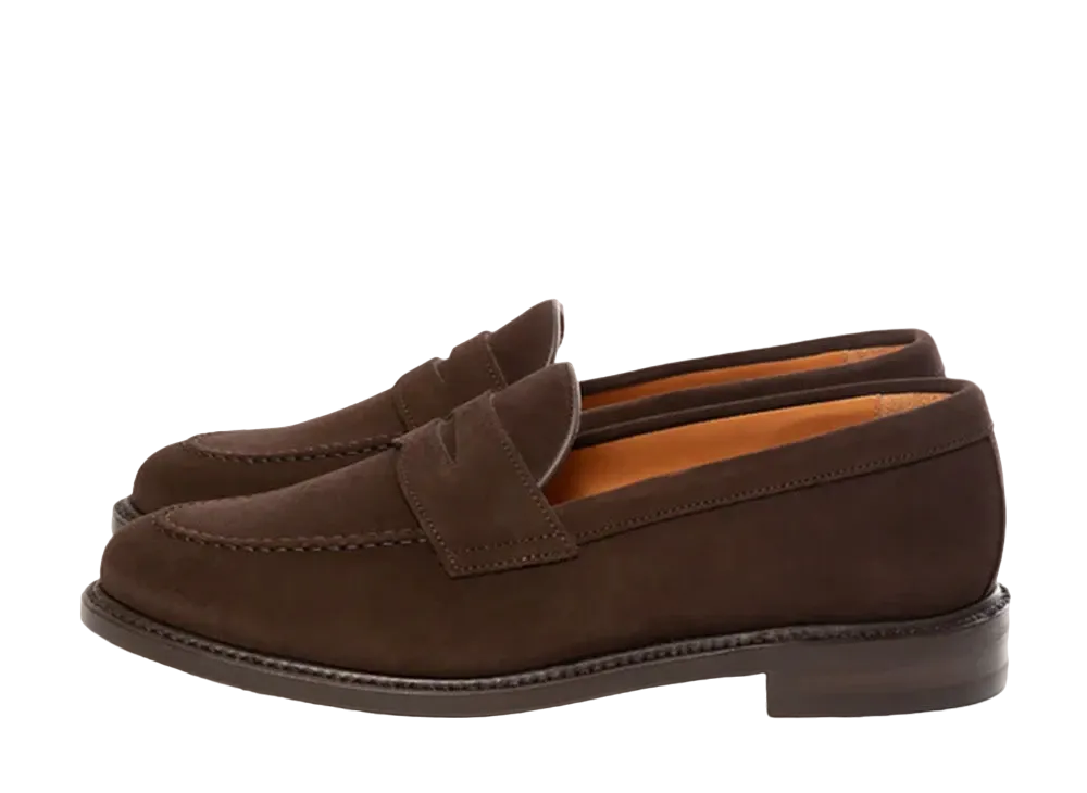 Berwick Coin Loafer HO262 Suede "Dark Brown" 5260SBJRDB