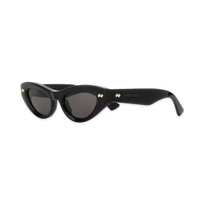 Bottega Veneta Women's Acetate Sunglasses "Black"