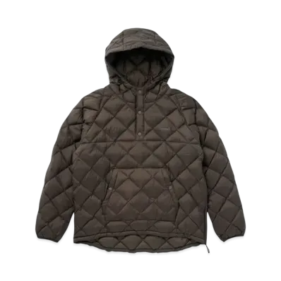 GRAMICCI x TAION Down Pullover Jacket "Dark Brown"