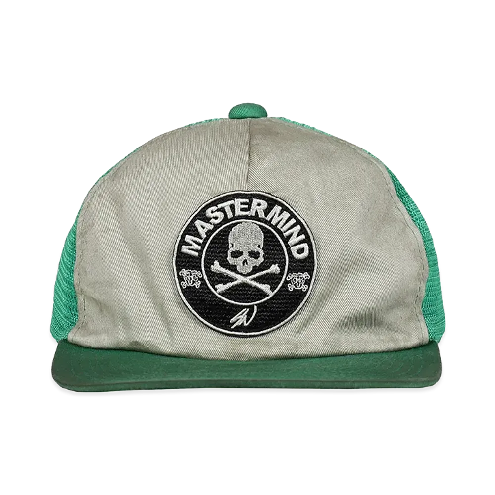 SWJP x mastermind JAPAN Logo Mesh Cap "Green"