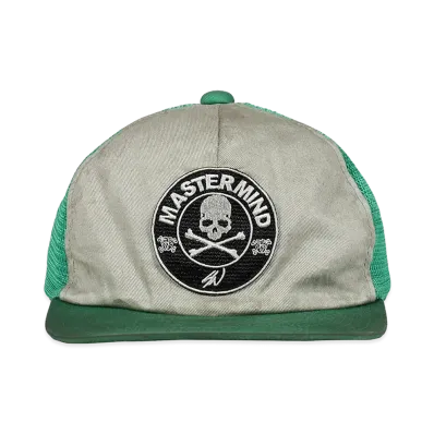 SWJP x mastermind JAPAN Logo Mesh Cap "Green"